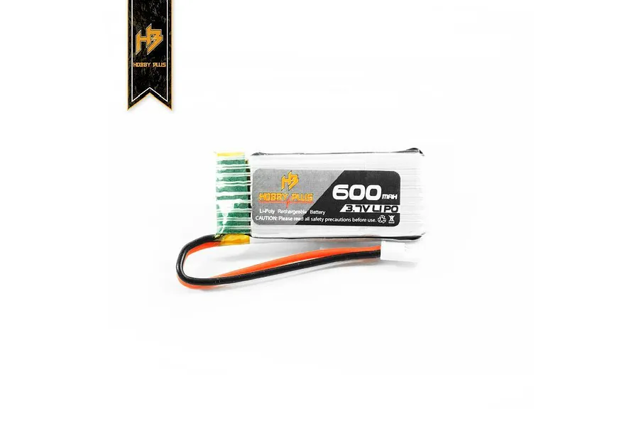 Hobby Plus 3.7v 600mAh Soft Case LiPo Battery image 61854