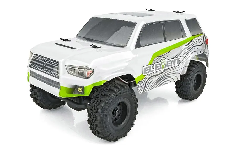 Element RC Enduro24 Trailrunner RC Rock Crawler Electric 4WD 1/24 Scale RTR - Grey/Green image 61862