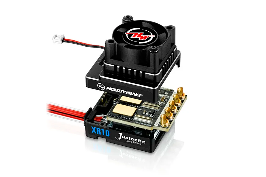 Hobbywing Justock XR10 G2.1 10.5T Sensored Brushless Motor &amp;amp; 60A ESC Combo image 61926