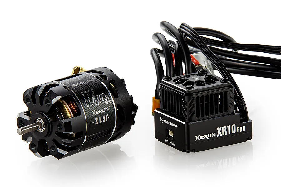 Hobbywing Justock XR10 G2.1 21.5T Sensored Brushless Motor &amp;amp; 60A ESC Combo image 61936