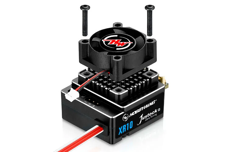 Hobbywing Justock XR10 G2.1 21.5T Sensored Brushless Motor &amp;amp; 60A ESC Combo image 61937
