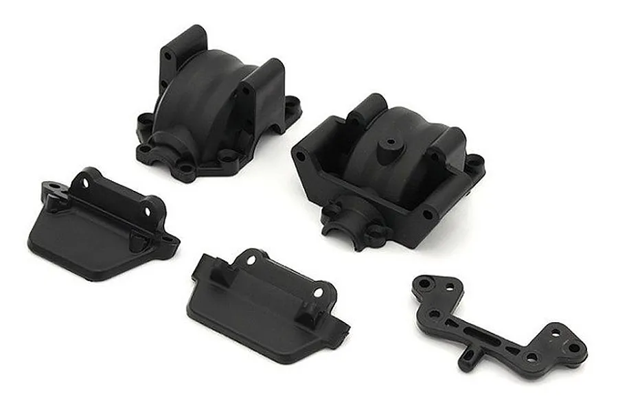 Kyosho Front &amp;amp; Rear Differential Cover &amp;amp; Bumper Set For 1/10 Fazer image 61948
