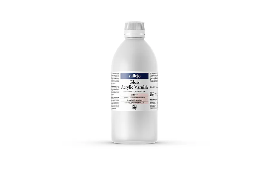 Vallejo Gloss Acrylic Varnish 500ml image 61981