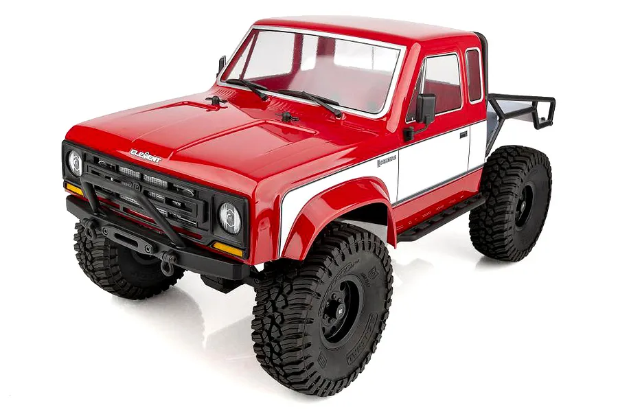 Element RC Enduro Sendero HD Trail Truck RC Rock Crawler Electric 4WD 1/10 Scale RTR - Red image 61982