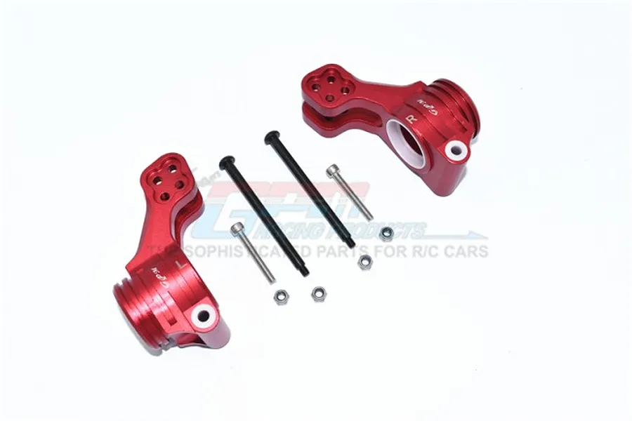 GPM Red Aluminium Rear Hub Carriers 2Pcs image 62081