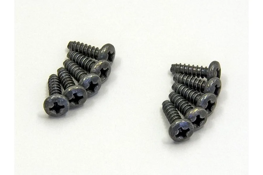 Kyosho 3x10mm Coarse Thread Binder Head Screws 10Pcs image 62134