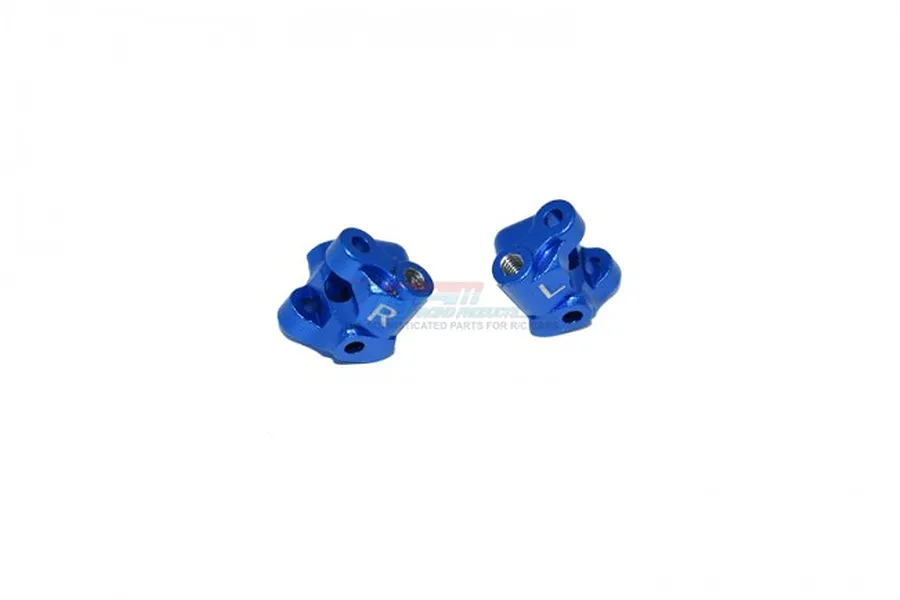 GPM Blue Aluminium Steering Hub Carriers (C-Hub) 2Pcs image 62174