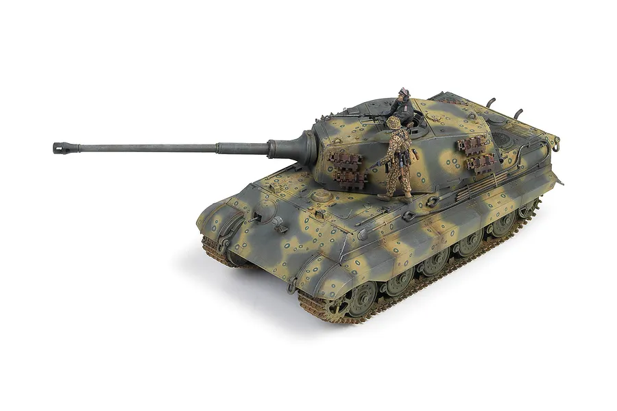 Academy 1/35 King Tiger Henschel Turret &amp;quot;Last Production Model&amp;quot; Scaled Plastic Model Kit image 62212