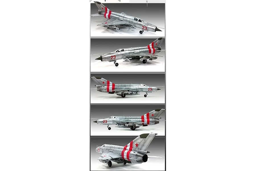 Academy 1/48 MIG-21MF/SM Soviet Forces &amp;amp; Export Scaled Plastic Model Kit image 62227