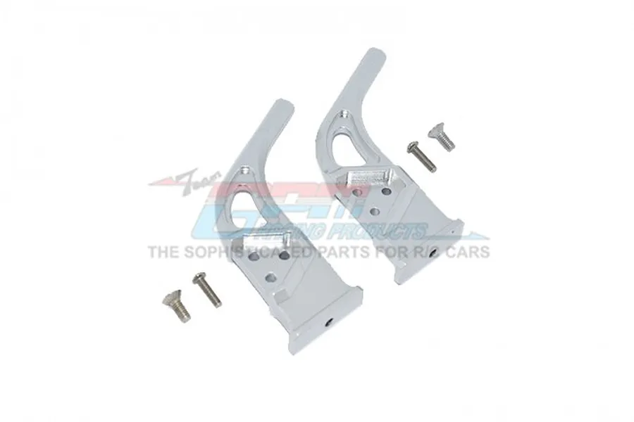 GPM Silver Aluminium Rear Wing Mounts 2Pcs image 62242