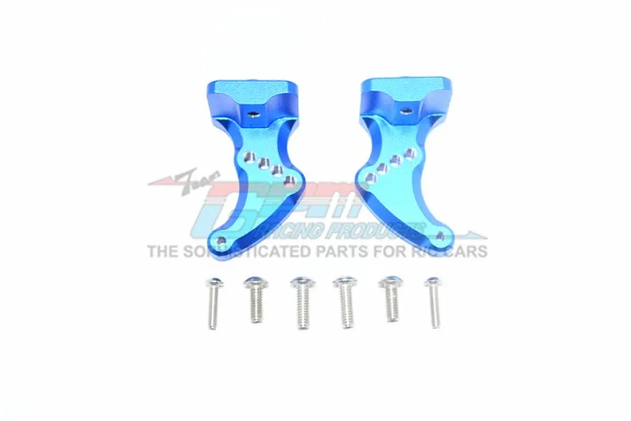 GPM Blue Aluminium Rear Wing Mounts 2Pcs image 62244
