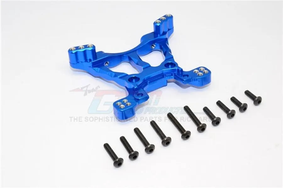 GPM Blue Aluminium Front Shock Tower image 1