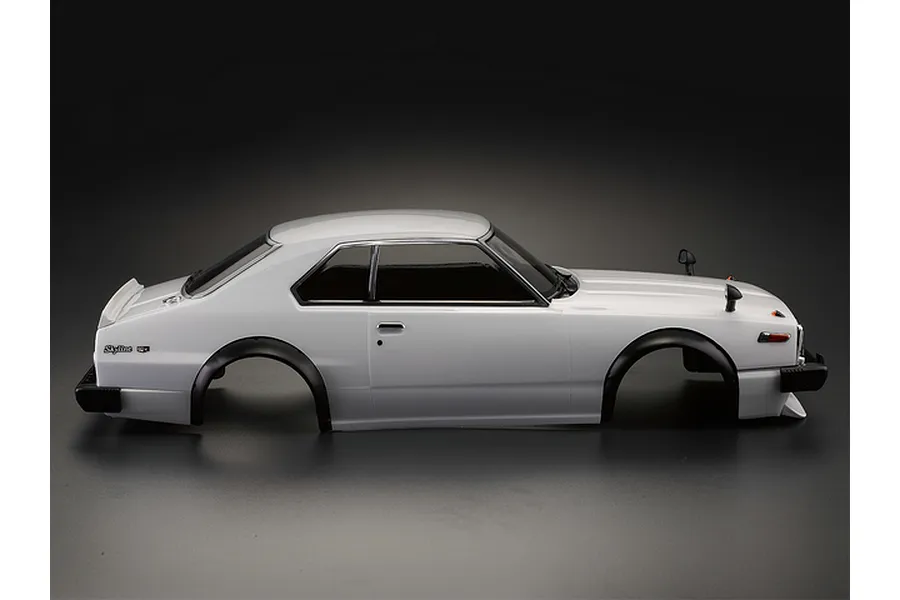 Killerbody 1/10 1980 Skyline Hardtop 2000 Turbo GT-ES Body Shell Set - White image 62306