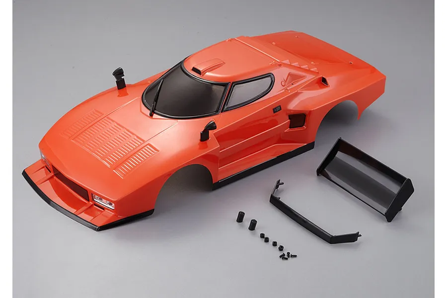 Killerbody 1/10 Lancia Stratos 1977 Giro d&amp;#039;Italia Orange Painted Body Shell image 62310