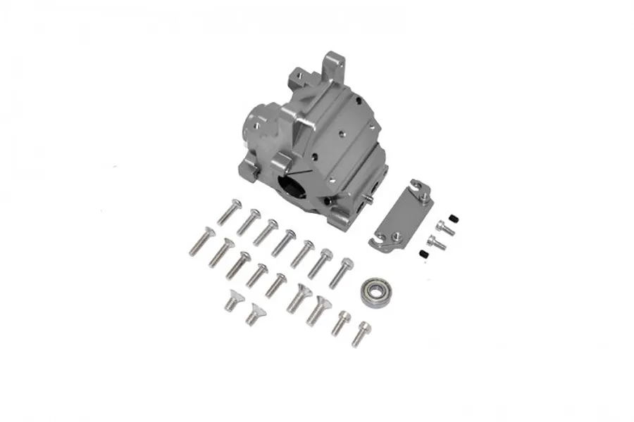 GPM Grey Silver Aluminium Front or Rear Gearbox Case image 62407