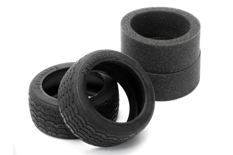HPI 1.9&amp;quot; Vintage Racing Tyres w/ Foam Inserts 2Pcs image 6260