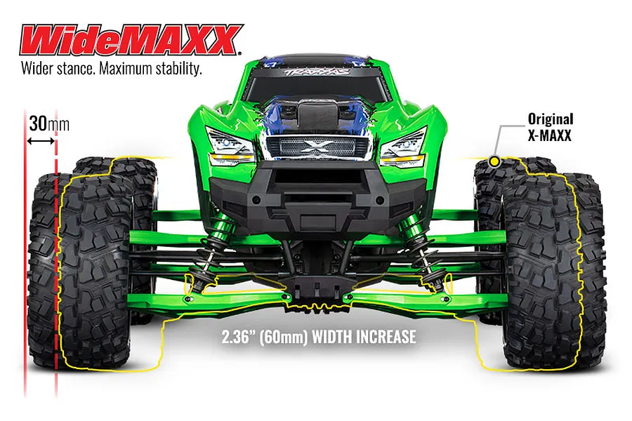 Traxxas 1/5 Blue X-Maxx Wide Kit image 62684