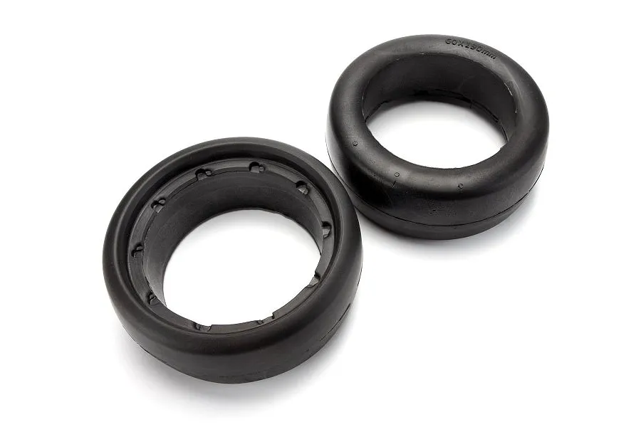 HPI 4.7/5.5&amp;quot; Baja 5T/5SC Front Medium/Soft Compound Molded Foam Tyre Inserts 2Pcs image 6284