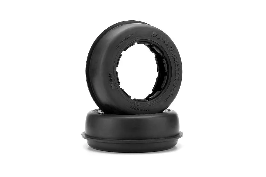 HPI 4.7/5.5&amp;quot; Baja 5T/5SC Front Sand Buster-T Rib Tyres 2Pcs image 6289