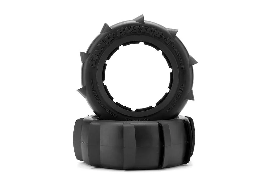 HPI 4.7/5.5&amp;quot; Baja 5T/5SC Rear Sand Buster-T Paddle Tyres 2Pcs image 6294