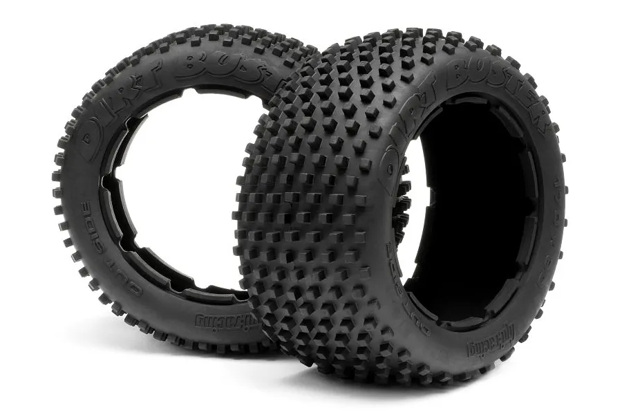 HPI 4.7/5.5&amp;quot; Baja 5B Rear Dirt Buster Medium Compound Baja Tyres 2Pcs image 6297