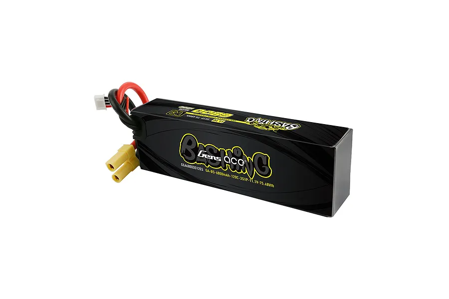 Gens Ace Pro Bashing Series 11.1v 6800mAh 120C LiPo Battery w/ EC5 Plug image 62977