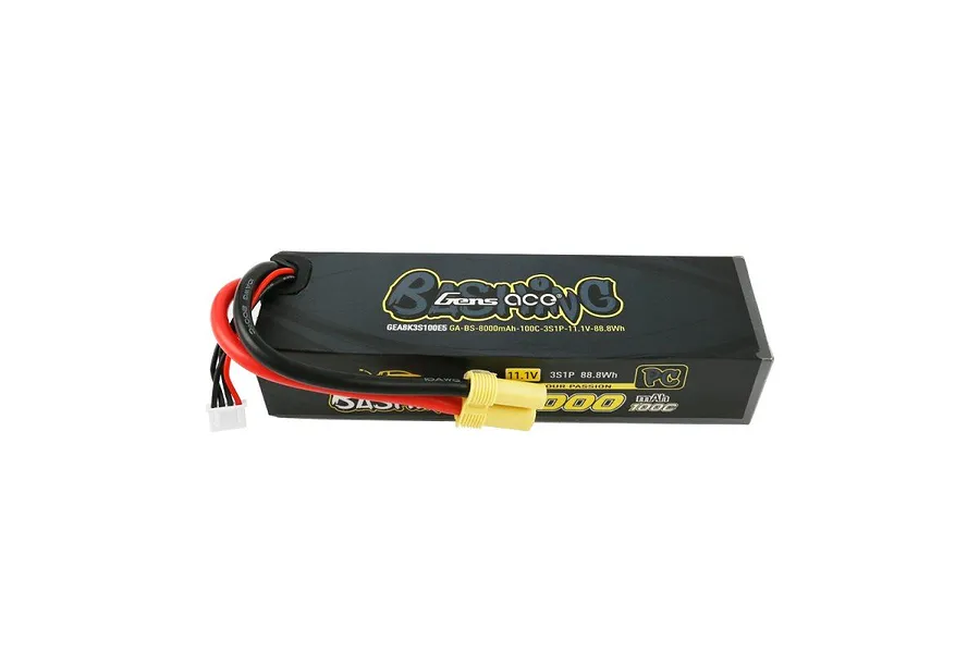 Gens Ace Pro Bashing Series 11.1v 8000mAh 100C Hard Case LiPo Battery image 62984