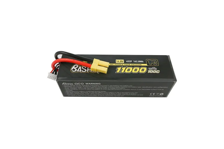 Gens Ace Pro Bashing Series 14.8v 11000mAh 100C Hard Case LiPo Battery image 62989