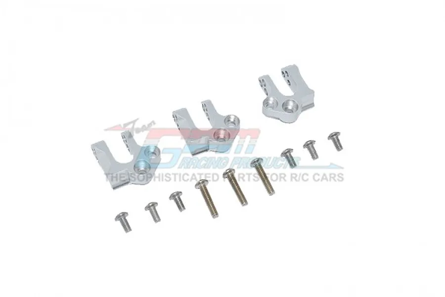 GPM Silver Aluminium Centre Gearbox Mounts 3Pcs image 63177