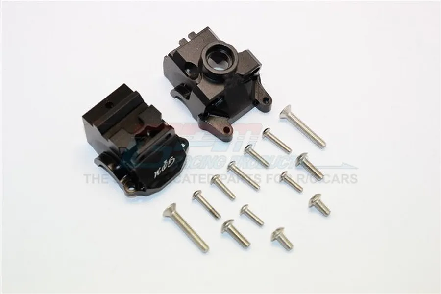 GPM Black Aluminium Front Gearbox Case image 1