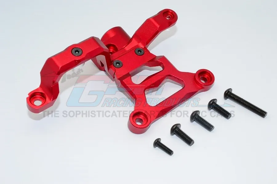 GPM Red Aluminium Steering Bell Crank Support image 63196