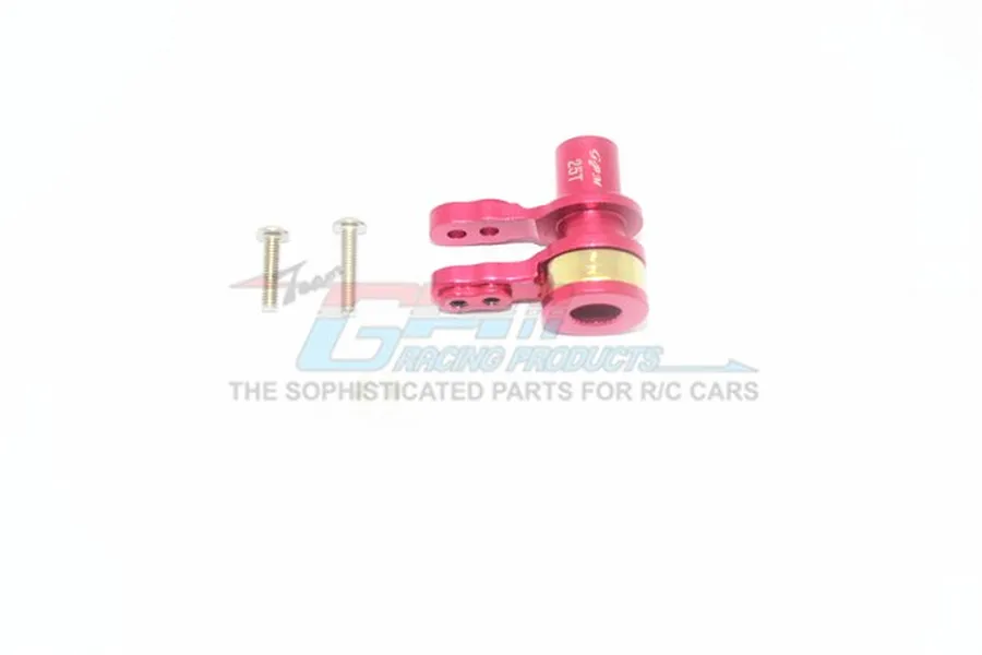GPM Red Aluminium 25T Servo Horn w/ Servo Saver image 1