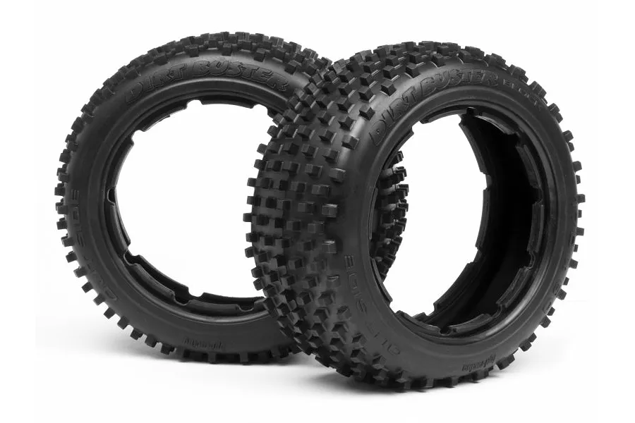 HPI 4.7/5.5&amp;quot; Baja 5B Front Dirt Buster Medium Compound Tyres 2Pcs image 6322
