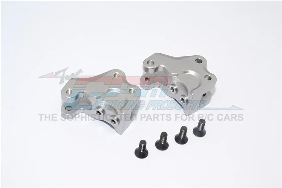 GPM Black Aluminium Front/Rear Linkage Mounts 2Pcs image 1