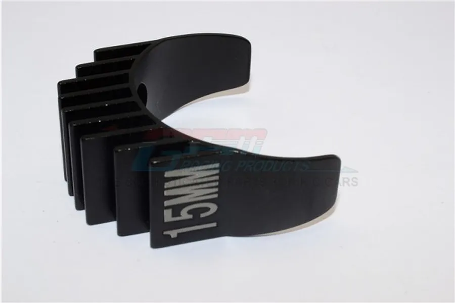 GPM Black Aluminium 15mm Motor Heat Sink image 63239