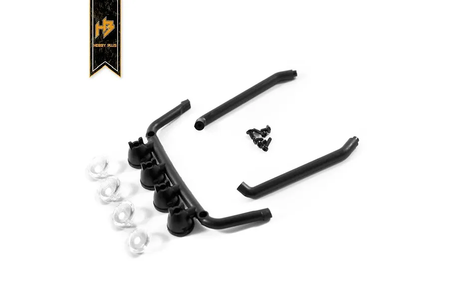 Hobby Plus CR-18 Convoy LED Light Mount Set w/ Roll Cage image 63246