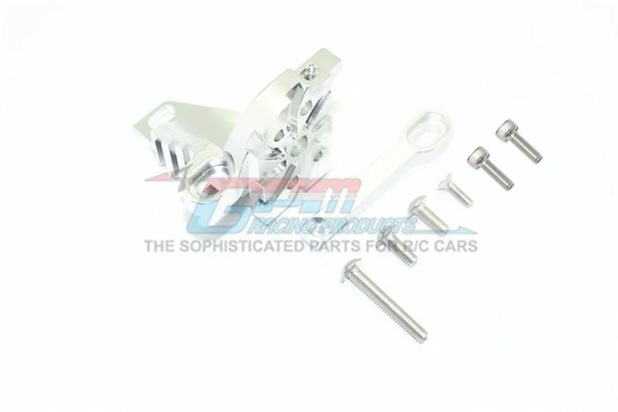 GPM Silver Aluminium Motor Mount w/ Heat Sink Fins 2Pcs image 63256