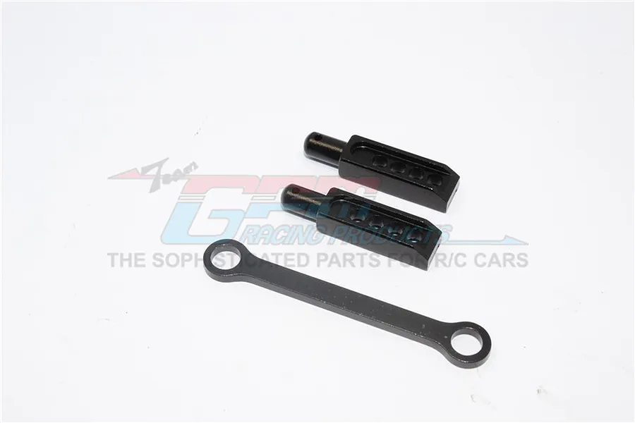 GPM Black Aluminium Rear Body Posts 2Pcs image 1