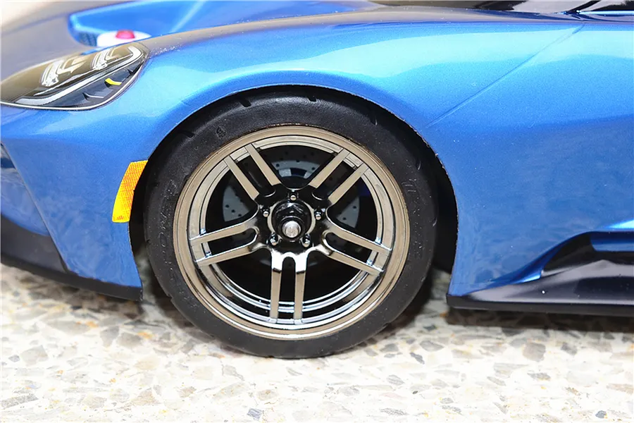 GPM Blue Aluminium Front &amp;amp; Rear Magnetic Body Posts 4Pcs image 3