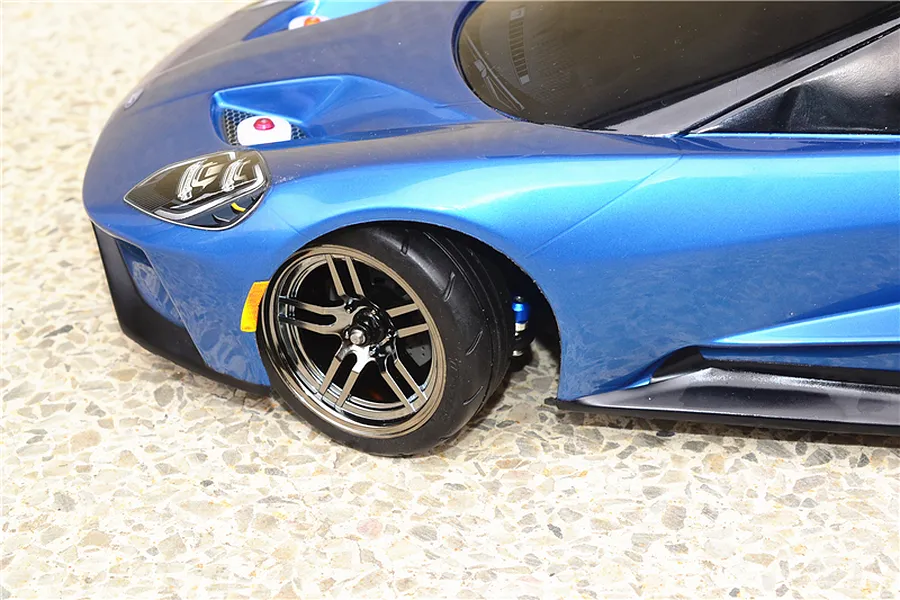 GPM Blue Aluminium Front &amp;amp; Rear Magnetic Body Posts 4Pcs image 5