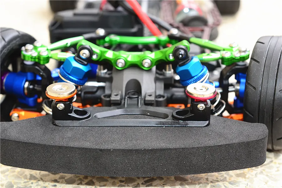 GPM Blue Aluminium Front &amp;amp; Rear Magnetic Body Posts 4Pcs image 6