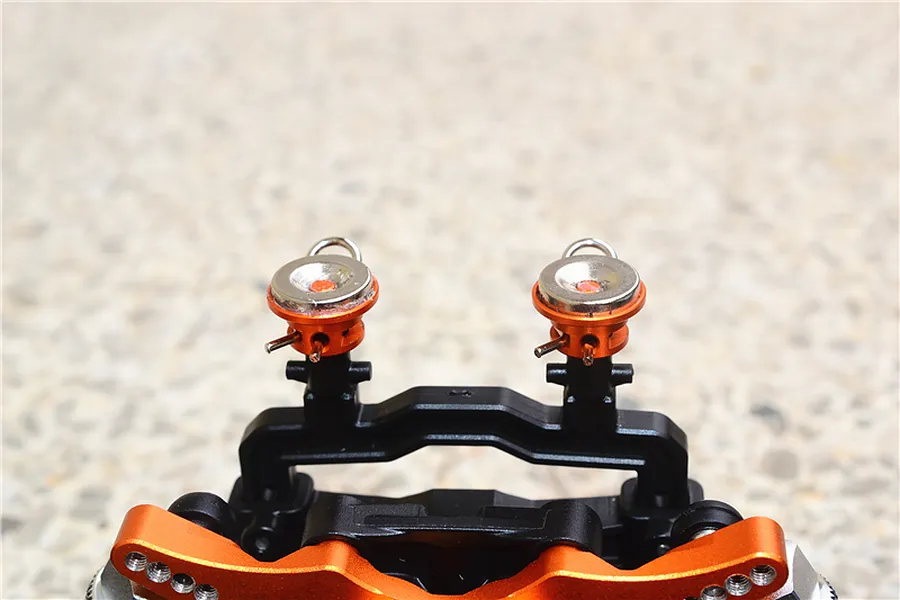 GPM Blue Aluminium Front &amp;amp; Rear Magnetic Body Posts 4Pcs image 7