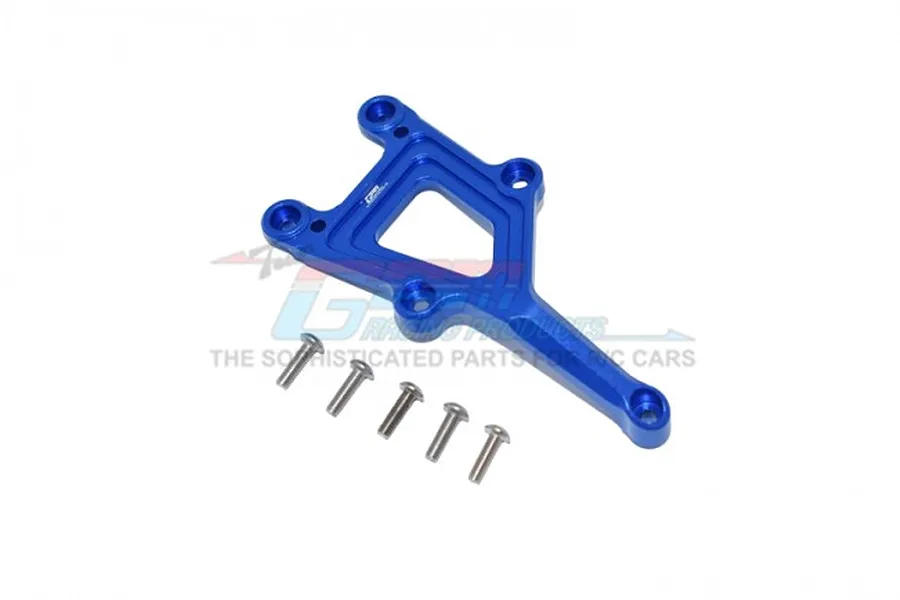 GPM Blue Aluminium Front Top Chassis Brace image 1