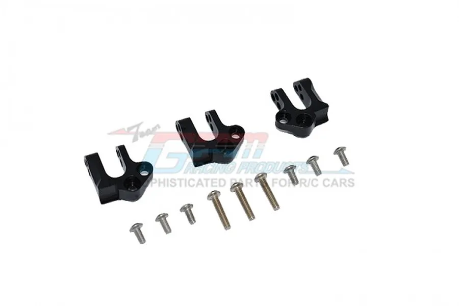 GPM Black Aluminium Centre Gearbox Case Mount 3Pcs image 63336