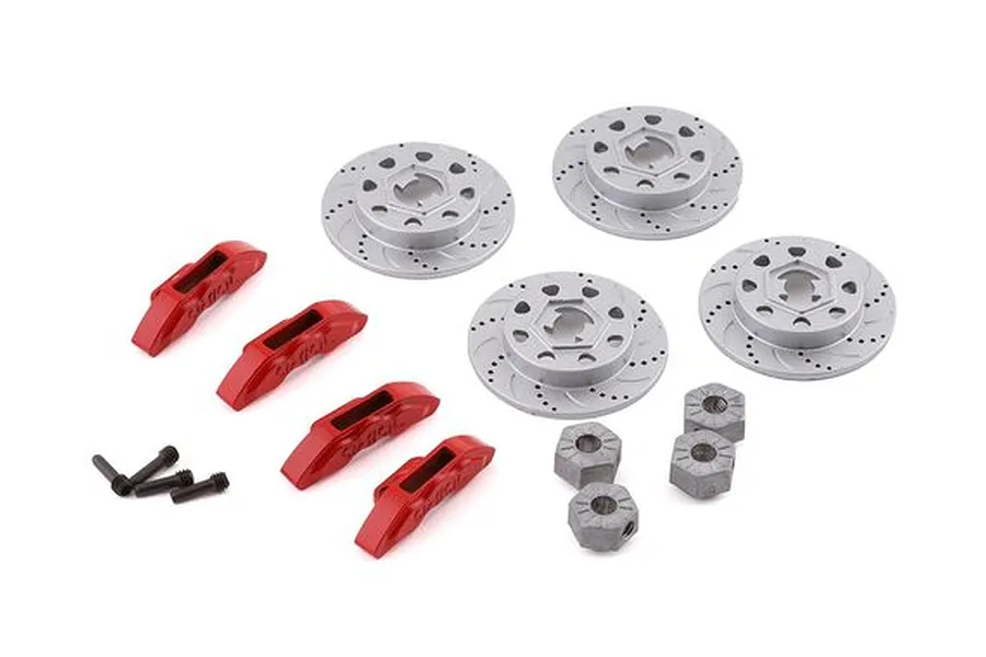 Axial 1/10 RBX10 Ryft Hex, Rotor &amp;amp; Caliper Set image 63358
