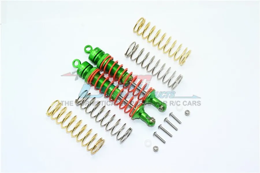 GPM Green Aluminium 102mm Rear Adjustable Shocks 2Pcs image 63401