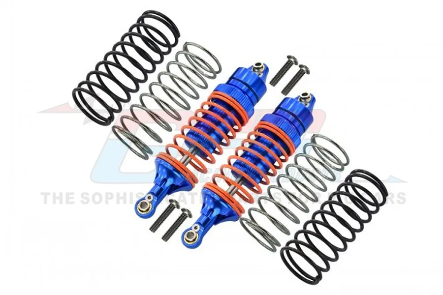 GPM Blue Aluminium 87mm Front Adjustable Shocks 2Pcs image 63406