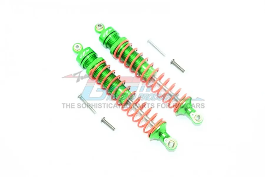 GPM Green Aluminium 115mm Adjustable Rear Heavy-Duty Shocks 2Pcs image 63418