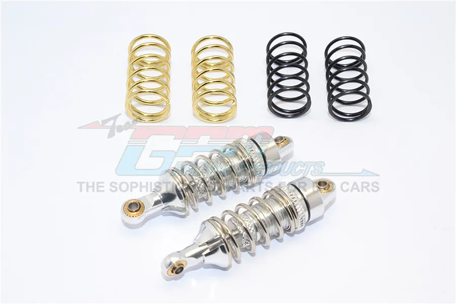 GPM Silver Aluminium 48mm Adjustable Shocks 2Pcs image 63426