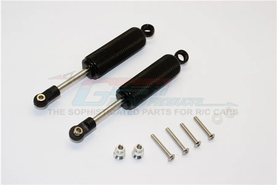 GPM Black Aluminium 95mm Internal Spring Shocks 2Pcs image 1
